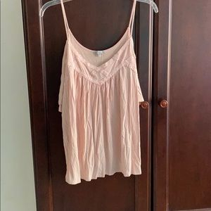 Charolette Russe cold shoulder top